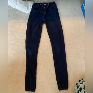 American Eagle Dark wash high rise jeans